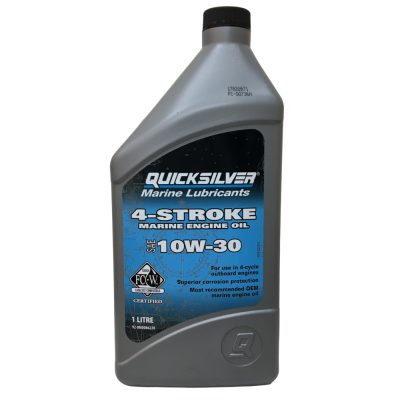 QUICKSILVER 4-STROKE 10W-30 ENGINE OIL 1 lt 92-8M0086220